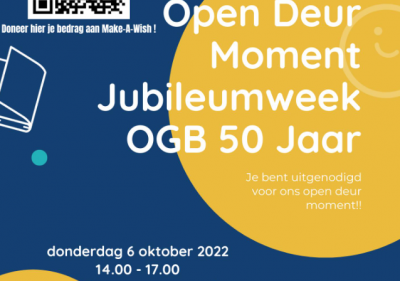 Afbeelding Opendeur moment Jubileumweek OGB